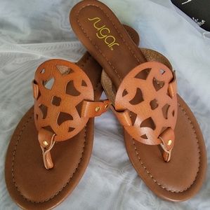 Sugar sandals size 8